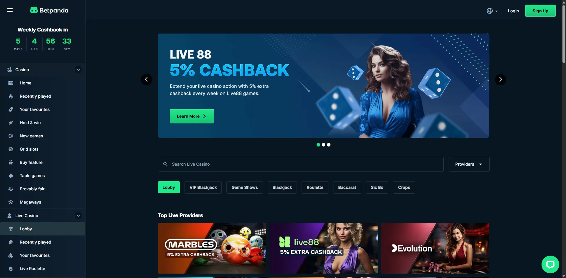 Blaze site oficial